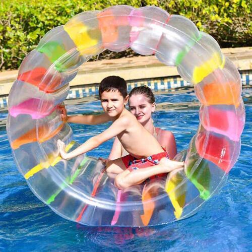 Inflatable Water Wheel Swimming Pool Float Friends Giant Family Float Tube