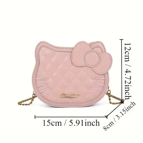 Hello Kitty Saniro Shoulder Crossbody Bag Quilted Purse - Picture 10 of 24