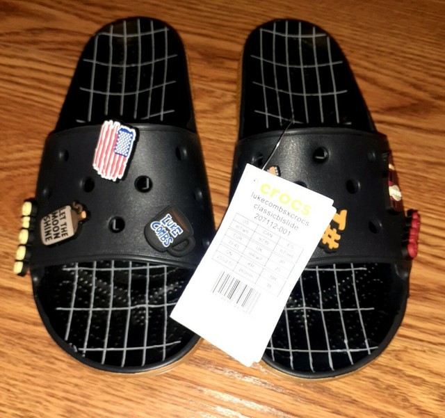 luke combs x crocs classic bootlegger slide