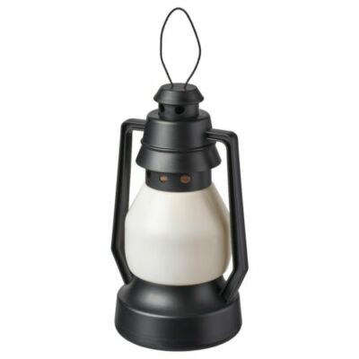 White 2 Indoor//Outdoor Battery Operated LED Light Camping and Garden Lantern
