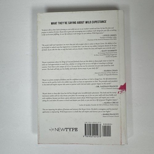 Wild Expectance: Start living your life how God des... by Citrin, Bryan Hardback - Imagen 2 de 4