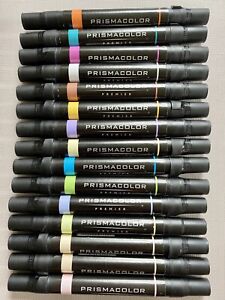 Fine/Chisel Tip & Brush/Fine Tip Prismacolor Premier Double-Ended Art Markers Fine/Chisel Tip & Brush/Fine Tip Prismacolor Premier Double-Ended Art Markers