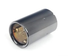 Exhaust Tip Black Chrome Genuine BMW F20 125i F30 3 Series 4 Series 18307610636