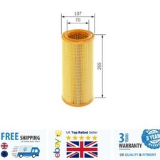 Air Filter 1457433307 for Fiat DOBLO 01-09 46754989 70MM BOSCH