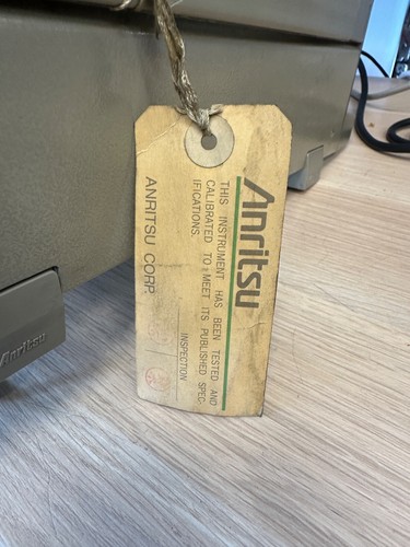 ANRITSU SPECTRUM ANALYZER MS610B 10 KHZ-2GHZ E TRACKING GENERATOR MN 680 B - Foto 7 di 17
