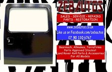 LR075816 Land Rover Rear Back Safari Unglazed Door 90 110 Defender Td5 Tdci Puma