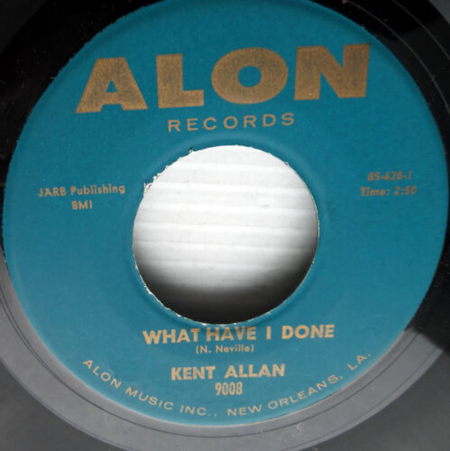 Kent Allan Doowop 45 mit Gruppe ZU SPÄT FÜR TRÄNEN / WAS HABE ICH GETAN Sehr guter Zustand + e9986