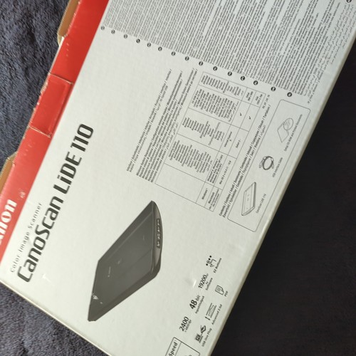 Canon CanoScan LiDE 110 Flatbed A4 Colour Document Scanner new opened - Picture 8 of 9