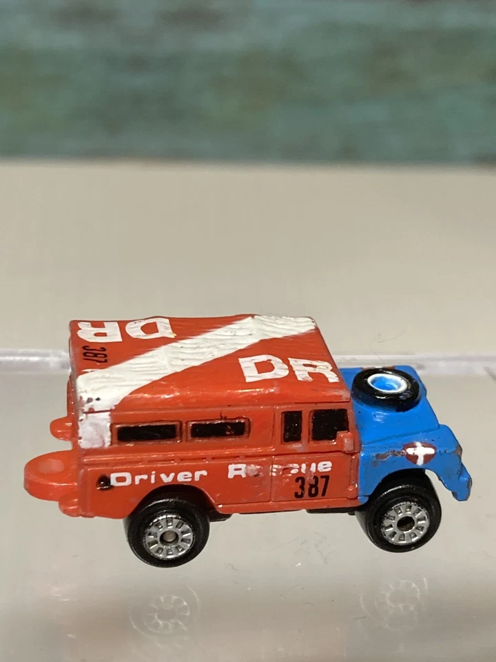 Vintage Galoob Micro Machines DR Driver Rescue Land Rover European Pack RARE - Image 3 of 4