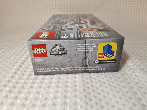 Lego Jurassic World Dr Wu's Lab Baby Dinosaurs Breakout #75939 New Sealed - Picture 7 of 8