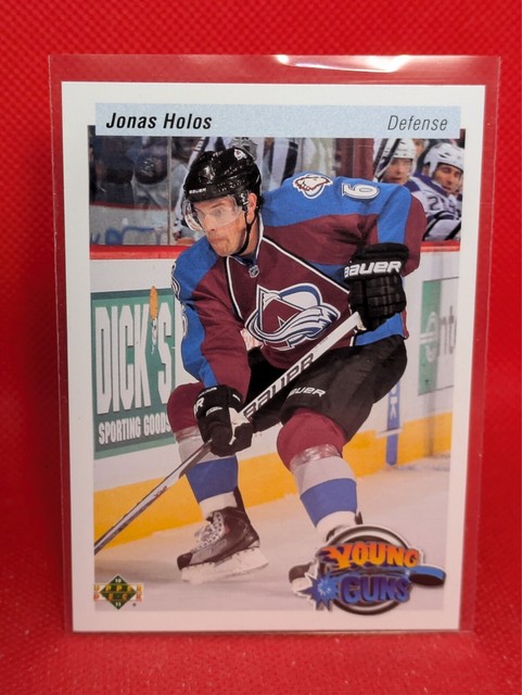 2010 Upper Deck #463 Jonas Holos Young Guns RC 20TH ANNIVERSARY VARIATION