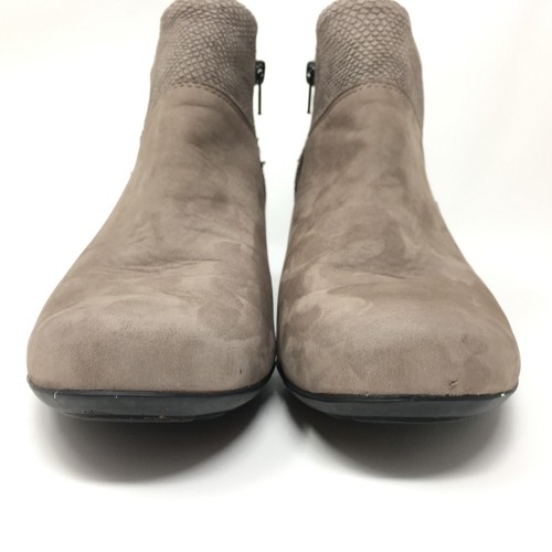 Mephisto Michaela Botines Zapatos Mujer Talla 7 EE. UU. 4,5 Reino Unido Cuero Gris - Imagen 5 de 9