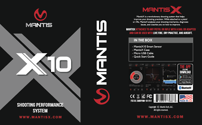 Mantis X10 Elite Shooting Performance System - Training