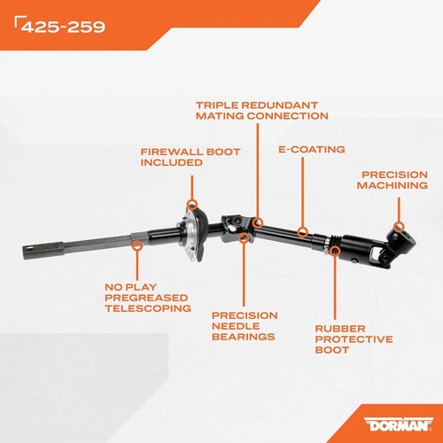 Steering Shaft Dorman 425-259 - Bild 4 von 4