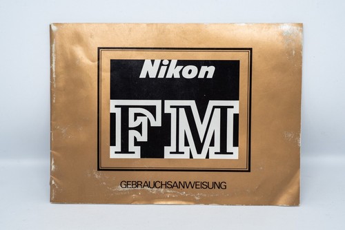 Brochure Mode d'Emploi Manuel d’utilisation Notice en Allemand NIKON FM - Photo 1 sur 2