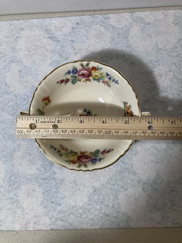 Federal Shape Syracuse Rosemoor Cream Soup Bowl + Saucer (multiple available) - Picture 7 of 12