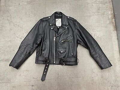 Vintage THE NEW AGE Brand Black Leather Motorcycle Biker Jacket 80s Size 42 | eBay Vintage THE NEW AGE Brand Black Leather Motorcycle Biker Jacket 80s Size 42 | eBay