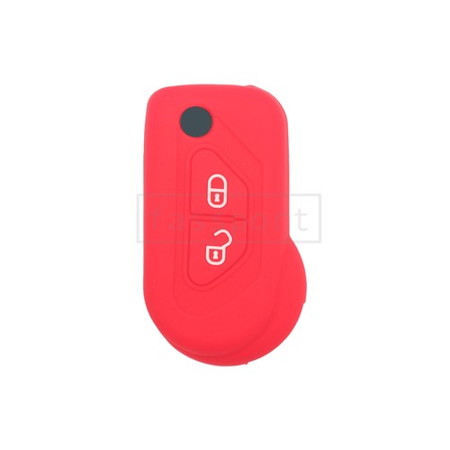 Funda protectora de silicona apta para CITROEN DS3 C3 abatible llavero remoto 2009-17 2 botones - Imagen 24 de 57
