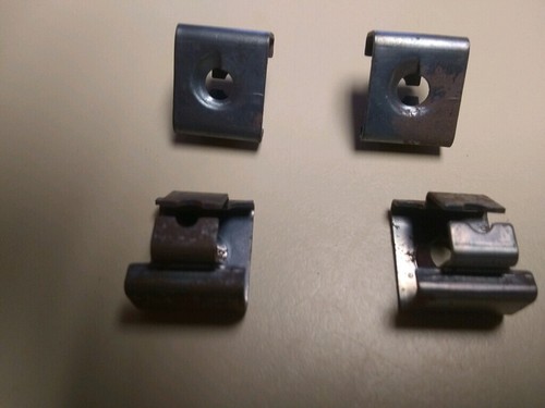 1967-1973 FORD MUSTANG STANDARD INTERIOR ARMREST MOUNTING CLIPS BOTH SIDES