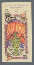 1995 NBA All-Star Game Ticket Stub • Mitch Richmond MVP • EX-MT