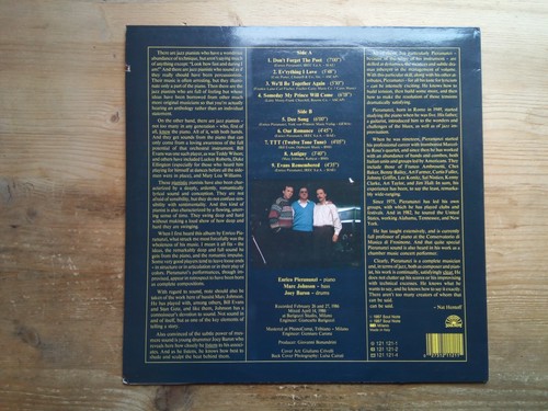 Enrico Pieranunzi Johnson Baron Deep Down Very Good Vinyl Record Album AMLS63036 - Picture 2 of 4