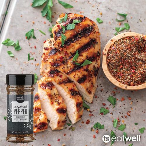 Tastefully Simple Seasoned Pepper 3.72 Ounce - Picture 2 of 7