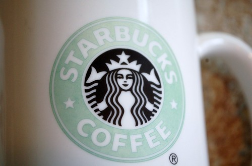 Set of 2 - STARBUCKS 12oz Coffee Mugs/Cups Dated 2004 - Picture 4 of 5