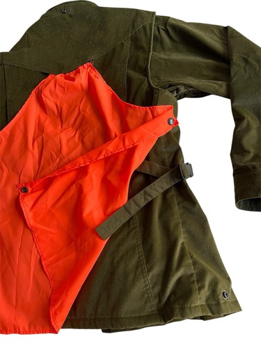 Gary Nesse The Ultimate Convertible Hunting Jacket Vest M Green Suede Patches - Picture 10 of 19