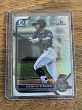 2022 Bowman Chrome 1st Mojo Refractor Warming Bernabel Colorado Rockies #BCP-46