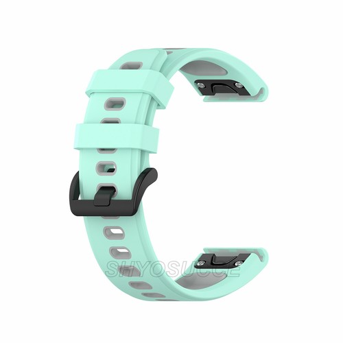 Correa de ajuste rápido para Garmin Fenix 8 43 mm / 7S 6S Pro 5S Plus correa de reloj de silicona - Imagen 157 de 167