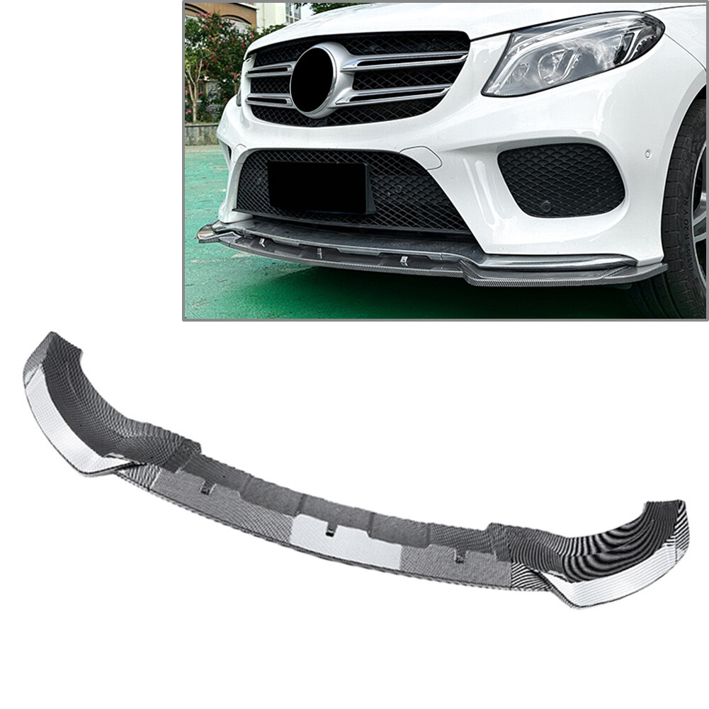 Front Bumper Lip Spoiler For Mercedes Benz GLE Class W166 Coupe