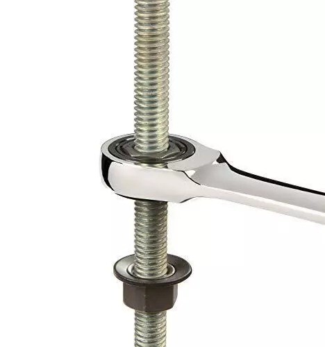 TEKTON WRN50110 Stubby Ratcheting Combination Wrench, 10 mm - Picture 6 of 7