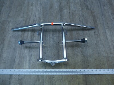 1982 Honda NU50 Urban Express H1584-1) chrome front handlebars signal mounts