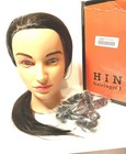 HiN hairingrid Synthetic Fiber Training Head With clamp holder/ Mannequin Head