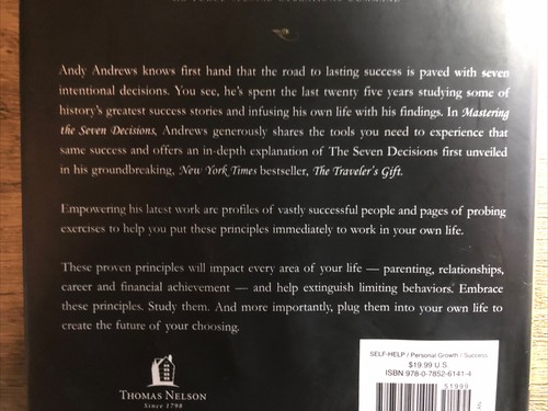 Mastering the Seven Decisions That Determine Personal Success : An Owner's... - Picture 3 of 5
