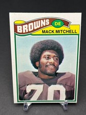 Mack Mitchell  1977 Topps Football #393 Cleveland Browns