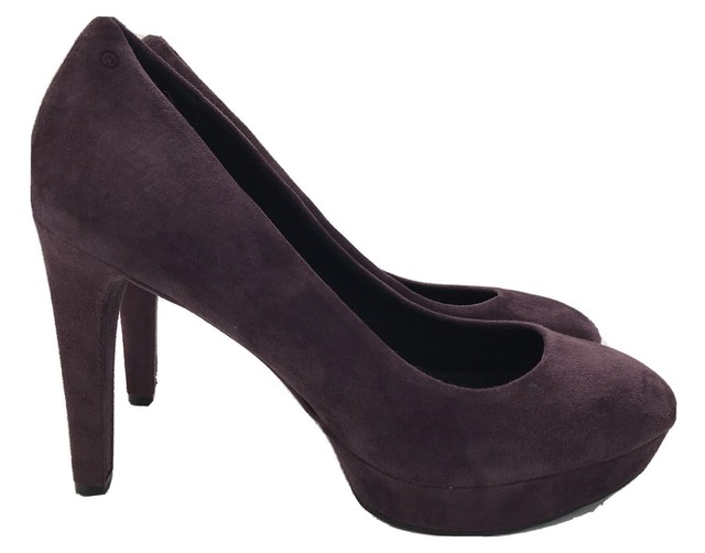 Womenâs 10 ROCKPORT Adiprene by Adidas Purple Suede Platform Pumps 4â High Heels | eBay