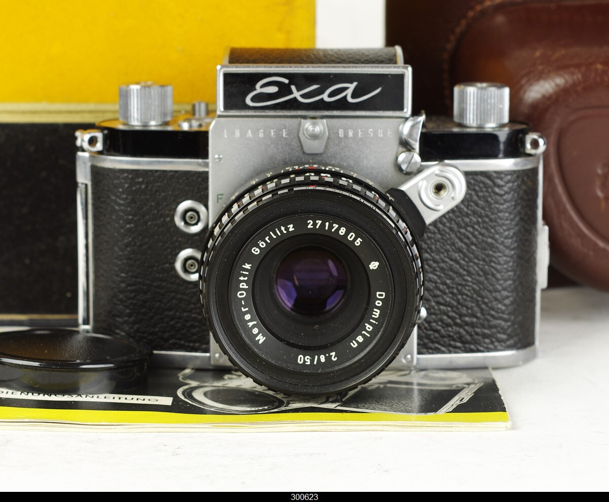 Ihagee Exa Ia With Meyer Domiplan 2,8/50mm Mint- | eBay