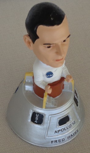 NASA Apollo 13 Fred Haise Bobblehead Souvenir Aerospace Mojave Air & Space Port - Picture 2 of 6