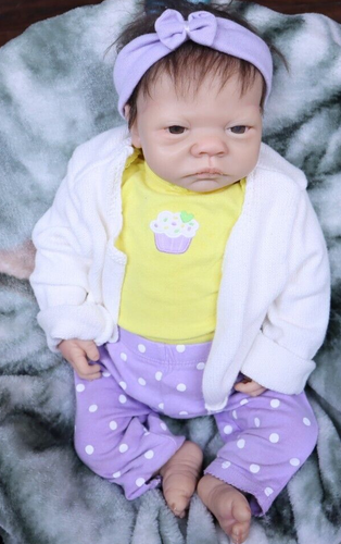 Nice Retried The Ashton-Drake Galleries 2004 Silicone Reborn Baby - By L.W. USA - Picture 5 of 11