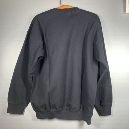 VINTAGE 2004 Niagara Falls Sweatshirt Adult XL Black Embroidery Recycling Counci - Picture 4 of 5