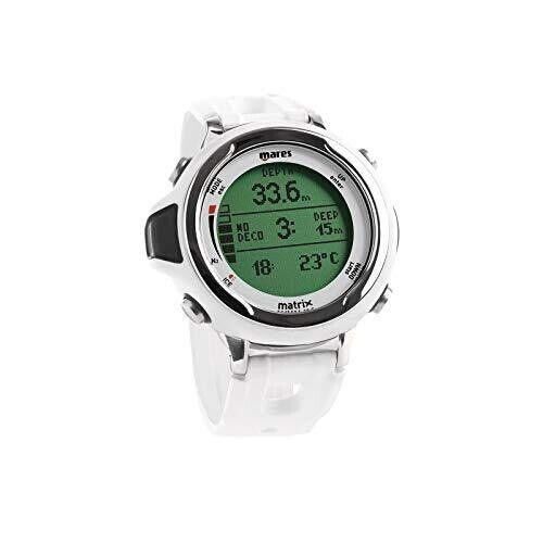 Mares Matrix Dive Computer Watch Limited Edition with box White New Unused - Picture 2 of 2