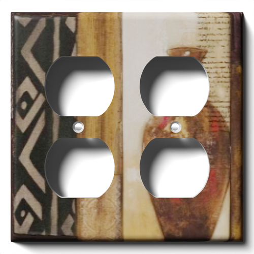 SnazzySwitch Egypt Decorative Light Switch Plate Cover - Picture 10 of 24