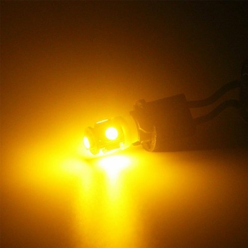 10x DC 24V T10 LED 5SMD W5W Wedge Car SUV Interior Light Bulb 168 192 2825 194 - Picture 42 of 53