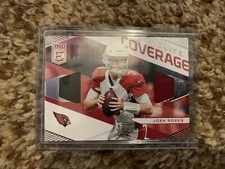 2019 Donruss Elite Josh Rosen Elite Coverage Dual Jersey Card EC-9
