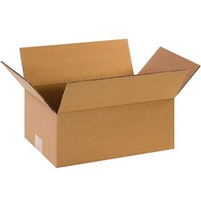 25 10x6x3 Corrugated Boxes Shipping Packing Moving Cardboard Cartons