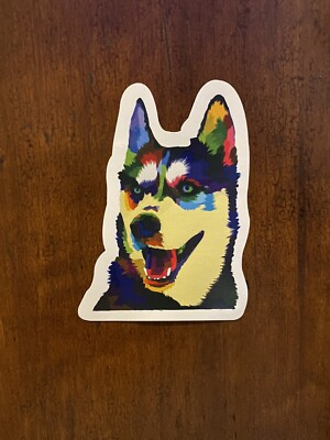 #ad #ad Husky Sticker Colorful Waterproof Buy Any 4 For $1.75 Each Storewide $2.95