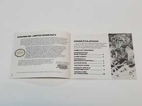 Blades of Steel Authentic Original NES Nintendo Manual Only *