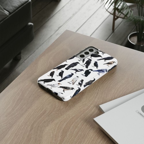 Bird Pattern on White - Phone Case for iPhone, Galaxy, Pixel - 第 255/281 張圖片