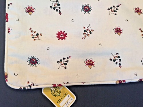 2 Les Olivades Accent Pillow/Cushion Covers Beige Edelweiss Floral 15x15 Square - Picture 2 of 6